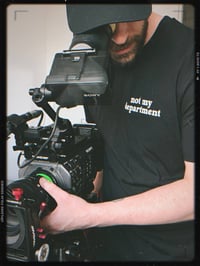 Image 2 of Classic camera Tee -  Not my department 