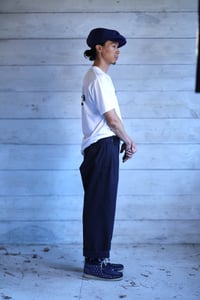Image 3 of Captain Trouser - Navy twill £285.00 only 32" available 