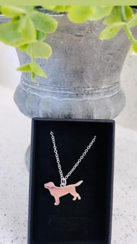 Labrador Sterling Pendant