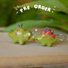 Dino Earrings  𝐏𝐑𝐄-𝐎𝐑𝐃𝐄𝐑