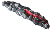 Image 1 of Crimson Cruiser Wrist Rest