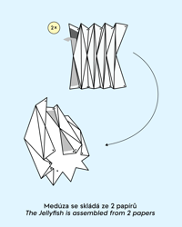Image 2 of Medúza – DIY závěsné stínidlo
