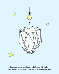 Image 4 of Medúza – DIY závěsné stínidlo