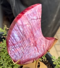 Image 1 of RED MOONSTONE WITH STAND 