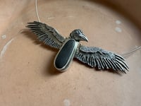 Image 7 of Raven bubble wand necklace