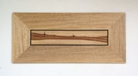 Image 1 of Wood wall art. "Strain" by R3