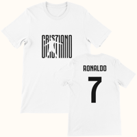 Image 1 of CRIS7IANO Ronaldo T-Shirt (with printing on back)