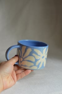 Image 5 of "Flora Adora" Shortie Mug 3 in Blueberry Milk