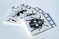 "Ladybug" - Handmade pocket sketchbook