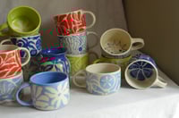Image 12 of "Flora Adora" Shortie Mug 3 in Blueberry Milk