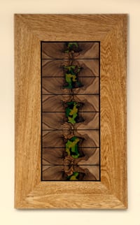 Image 1 of Wall art, scrap wood. "Still life N° 4" by R3