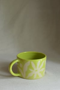 Image 1 of "Flora Adora" Shortie Mug 5 in Limeade