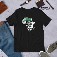 Image 5 of Africa for VDM Nigeria Naija Flag Ratel Very Dark Man Unisex t-shirt