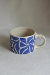 Image 1 of "Flora Adora" Shortie Mug 1 in Blueberry Jam