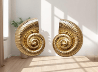 Image 5 of Nautilus Snail Stud Earrings