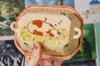 Sleepy Cow Butter Dish