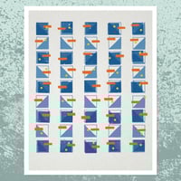 Image 2 of 'Ghost Notes' Art Print No. 0003 Giclee Print
