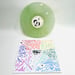 Image of “Revelation on the Beach” hand drawn cover 1/5 with limited edition green vinyl LP
