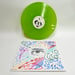 Image of “Revelation on the Beach” hand drawn cover 3/5 with limited edition green vinyl LP