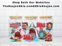 Jaws Movie Uv Dtf Cup Wrap    W0223
