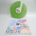Image of “Revelation on the Beach” hand drawn cover 4/5 with limited edition green vinyl LP