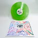 Image of “Revelation on the Beach” hand drawn cover 5/5 with limited edition green vinyl LP