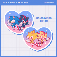 Sonadow Holographic Stickers
