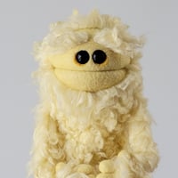 Image 2 of The CLASSIC Critter Monster Puppet in Curly Yellow