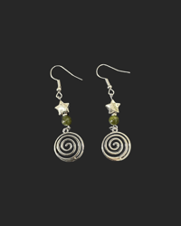 Spiral Fairy Earrings