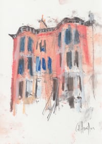 Image 2 of Queens Drive - Charcoal and Soft Pastels on Paper 