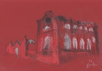 Image 2 of Kinning Park Pumping Station - Charcoal and Soft Pastels on Paper 