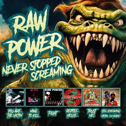 Raw Power - "Never Stopped Screaming" 3xCD (UK Import)