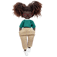 Image 1 of Kami Handmade Linen Doll (PREORDER- THIS ITEM WILL SHIP ON OR BEFORE JULY 30TH, 2025)