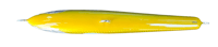 Image 3 of 80g Yosh Green Back, Yellow Goldish Sides Silver Wing Floating Stick Bait 