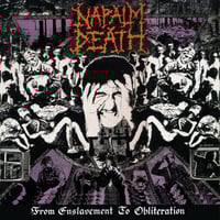 Napalm Death - "From Enslavement To Obliteration" LP (UK Import)
