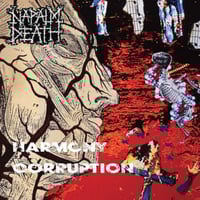 Napalm Death - "Harmony Corruption" LP (UK Import)