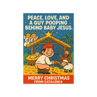 Image 1 of El Caganer - Greeting card