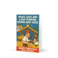 Image 2 of El Caganer - Greeting card