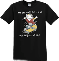 Image 1 of STUHURT SCREEN PRINTED BLACK T-SHIRT