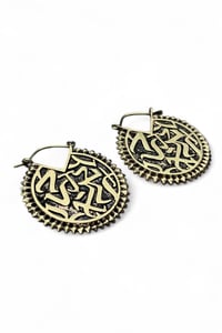 Image 2 of Golden Calli Earrings