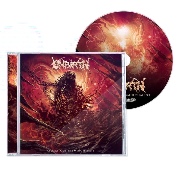 Image of UNBIRTH "ASOMATOUS BESMIRCHMENT" CD