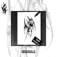 Image 1 of A4 ORIGINAL ARTWORK 'XENOMORPHITE NODE SINISTRAL FLARE'