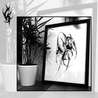 Image 4 of A4 ORIGINAL ARTWORK 'XENOMORPHITE NODE SINISTRAL FLARE'