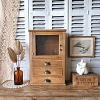 Image 1 of ANCIENNE ARMOIRE D'APOTHICAIRE