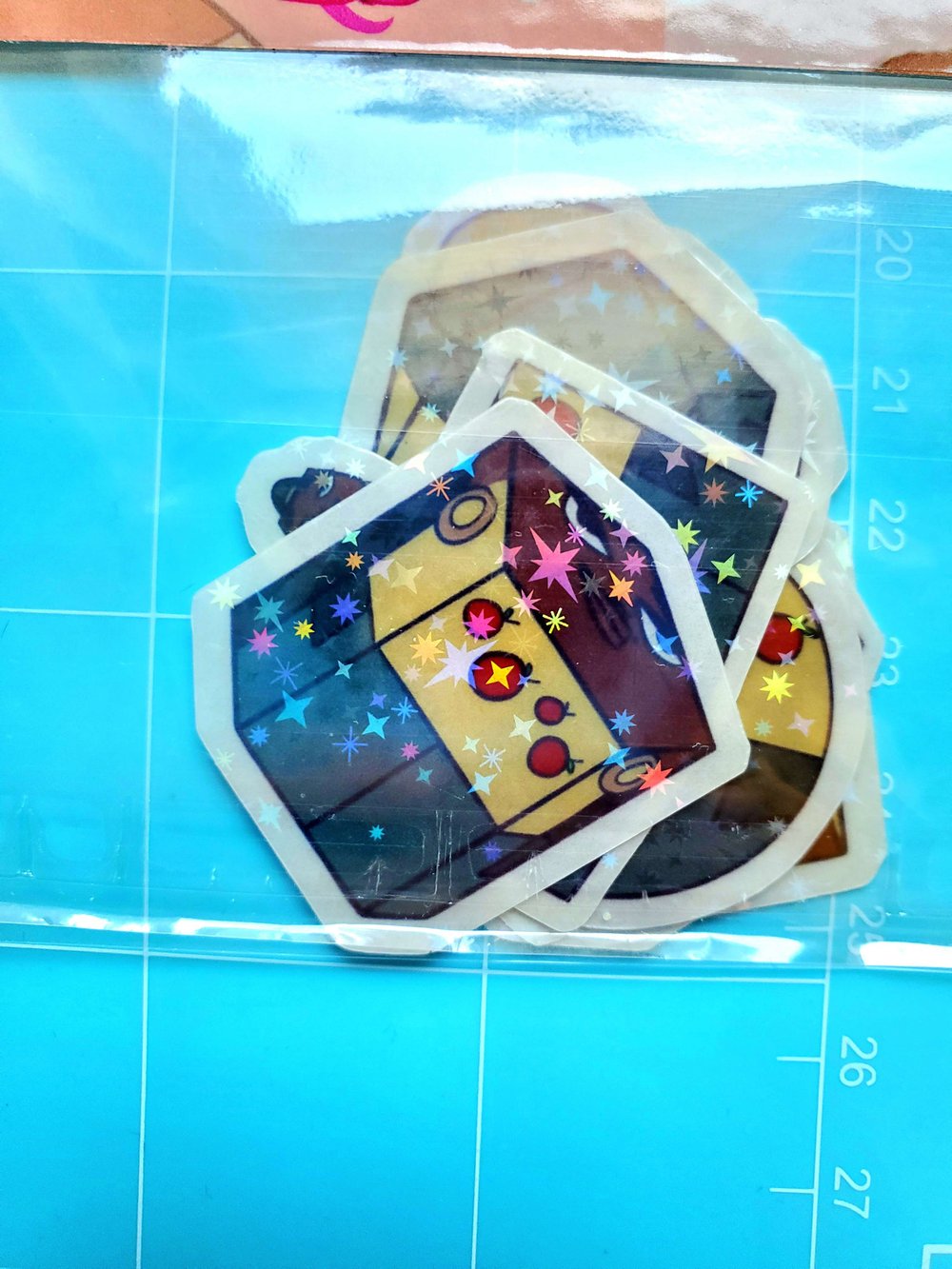 Image of Leshawna OC Shape Stickers