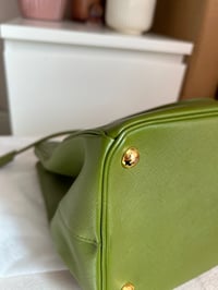 Image 13 of Prada Galleria Medium - Olive Green