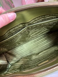 Image 17 of Prada Galleria Medium - Olive Green