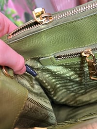 Image 19 of Prada Galleria Medium - Olive Green