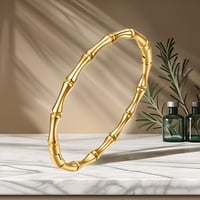 Image 1 of Gold Bamboo Bangles