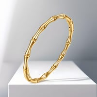 Image 3 of Gold Bamboo Bangles